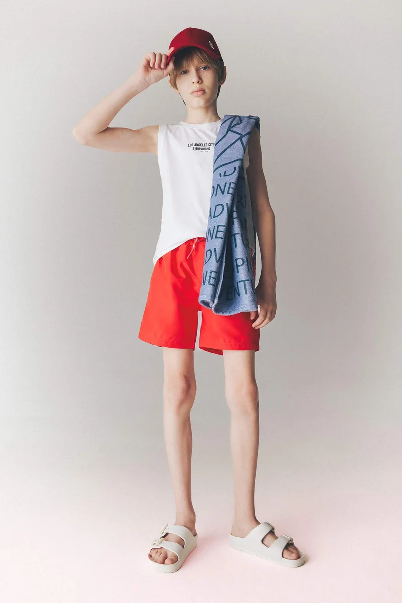 DeFacto Boy Regular Fit Basic Swim Shorts