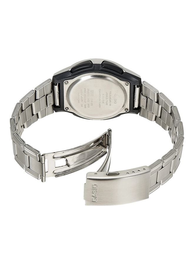 CASIO Men Stainless Steel Analog + Digital Wrist Watch AW-80D-7A2VDF - Image 2