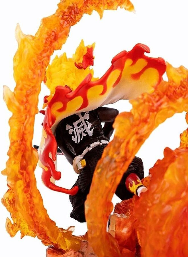 Rengoku “Fire Breathing” Figure – Demon Slayer Collectible PVC Action Figure (10 cm Height) - Image 2