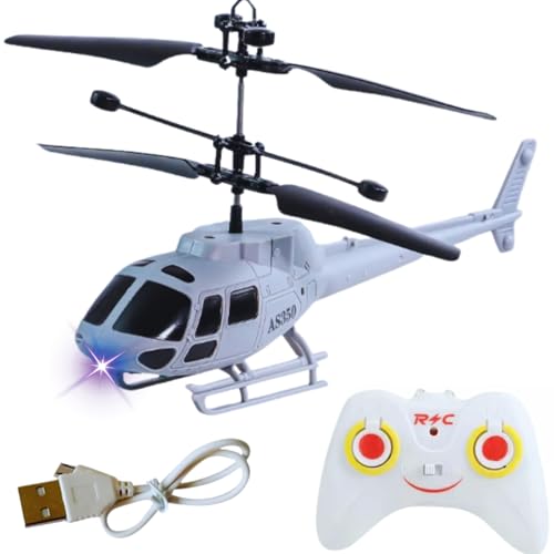 DURAZO® Remote Control Helicopter Toy for Kids | Gravity Sensor Battery Chargable Helicopter, Flight Gravity Helicopter Toy, Safety Sensor and 3D Light - Pack of 1 (Millitary) - Image 1