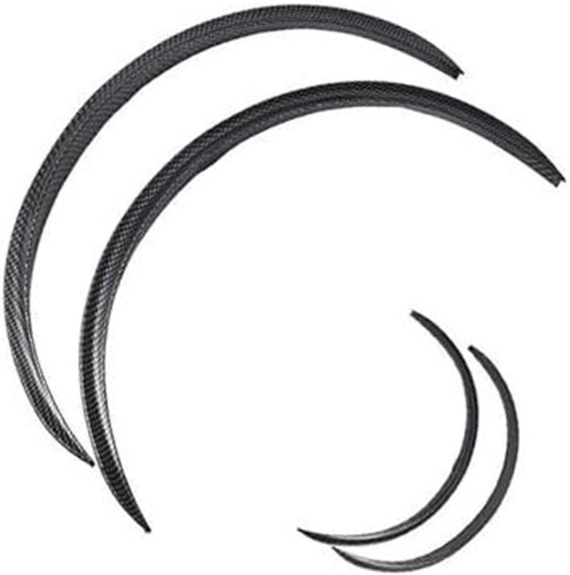 Wivplex 4pcs Carbon Fiber Wheel Eyebrow Trim - Image 1