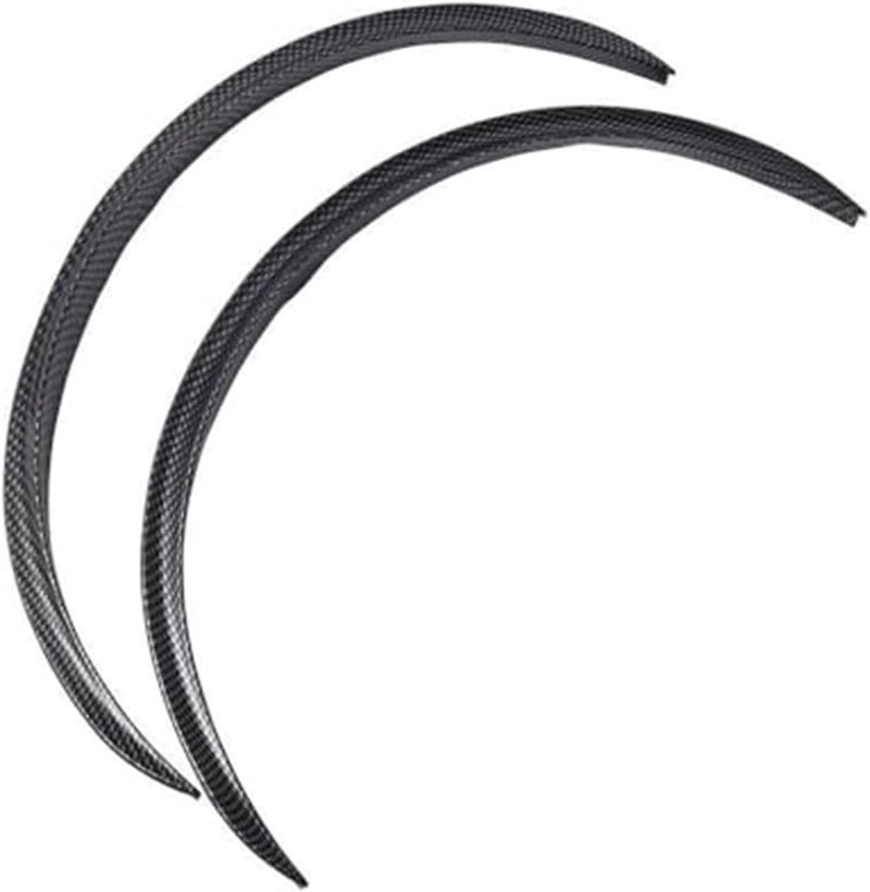 Wivplex 4pcs Carbon Fiber Wheel Eyebrow Trim - Image 4