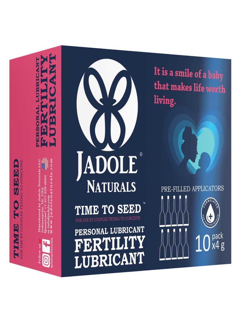 Jadole Naturals Intimate Gel for Men and Women (Pack of 10, each 4g) - Image 1