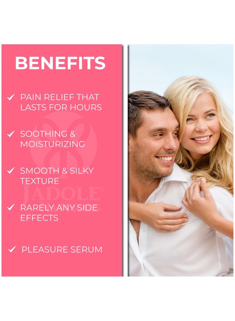 Jadole Naturals Intimate Gel for Men and Women (Pack of 10, each 4g) - Image 2