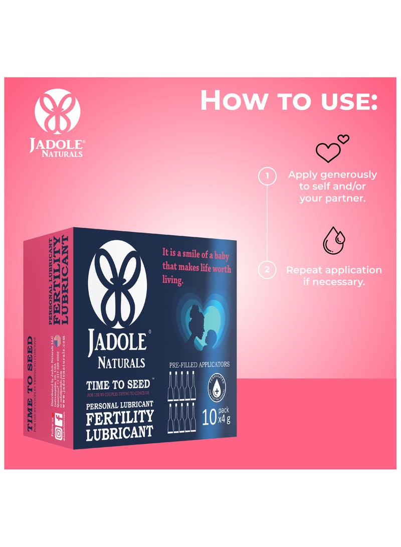 Jadole Naturals Intimate Gel for Men and Women (Pack of 10, each 4g) - Image 3