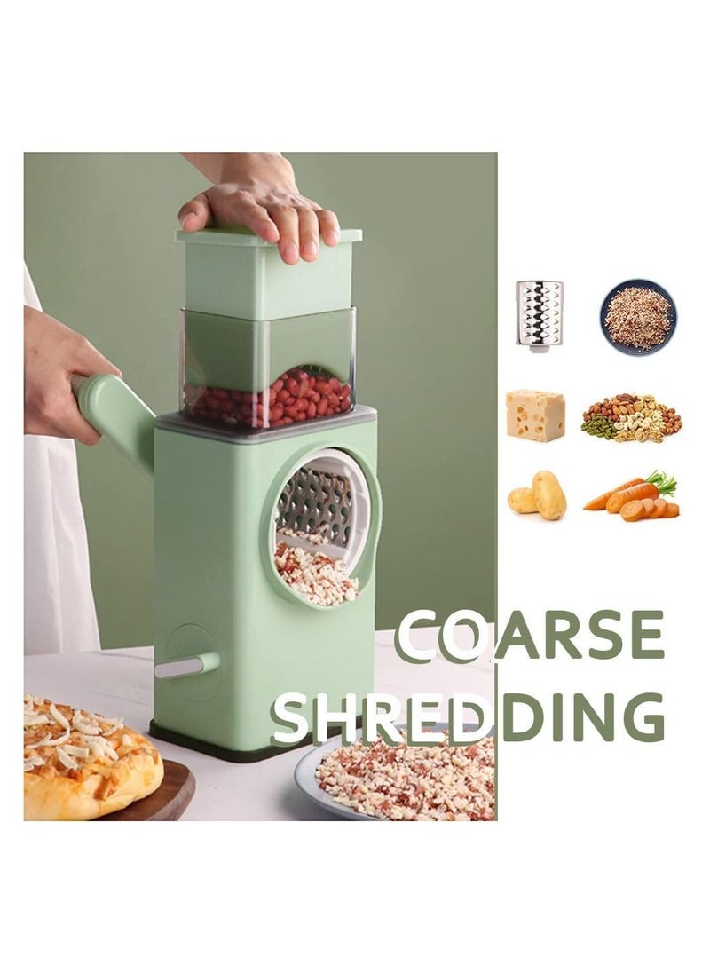 Generic - Multifunctional Vegetable Cutter | Cheese Grater with Handle Durable Mandolin Slicer with Suction Base | 3 in 1 - Image 1