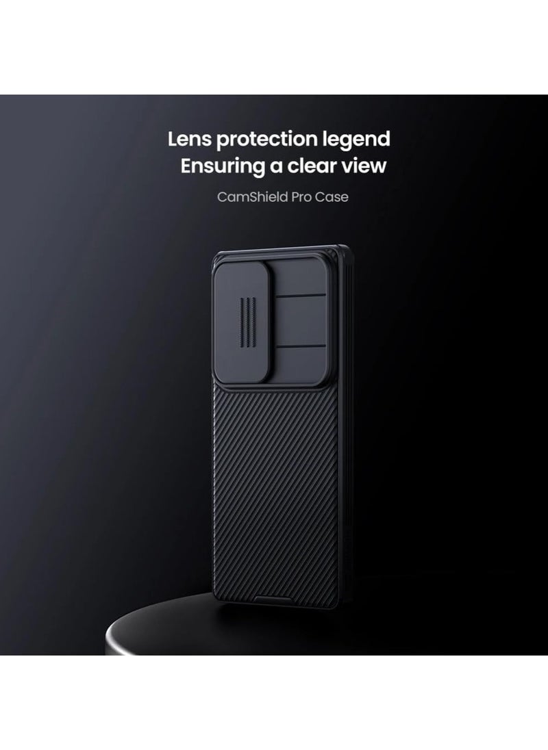Nillkin Case Compatible with Samsung Galaxy S25 Ultra Case, Camera Slide Cover Lens Privacy Protection Non-slip Shockproof TPU Bumper Hard PC Back Protective Cover (Black)  - Image 2
