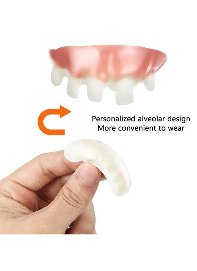 BOAO - Fake Teeth Vampire Teeth Gnarly Teeth Gag Teeth Ugly Teeth Joke Teeth Denture Funny Teeth Costume For April Fool‘S Day Party Favors 24 Pieces (Blood Style Classic Style) - Image 1