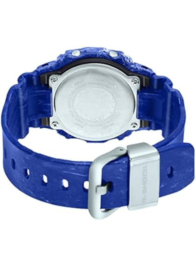 CASIO G-SHOCK Mens Blue White Porcelain Series Watch - DW-5600BWP-2DR - Image 3