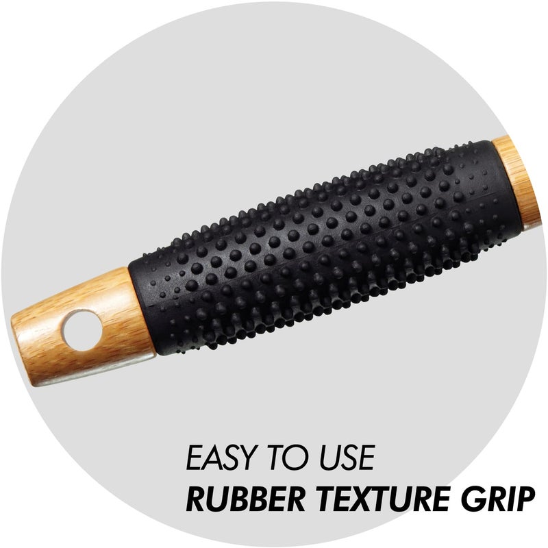 Sam Villa Signature Series Nylon & Boar Bristle Hair Brush Round Styling Brush - Image 5