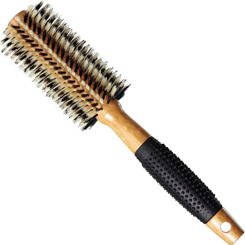 Sam Villa Signature Series Nylon & Boar Bristle Hair Brush Round Styling Brush - Image 1