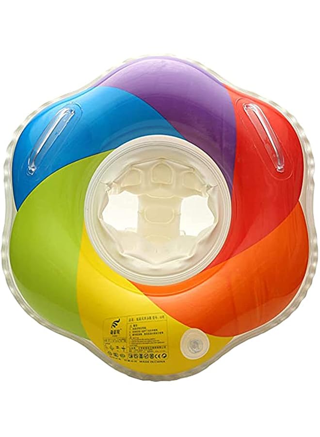 KASTWAVE Swimming Ring Baby Float Seat Inflatable Baby Pool Swim Ring Float Infant Toddler Swimming Ring With Handles - Image 1
