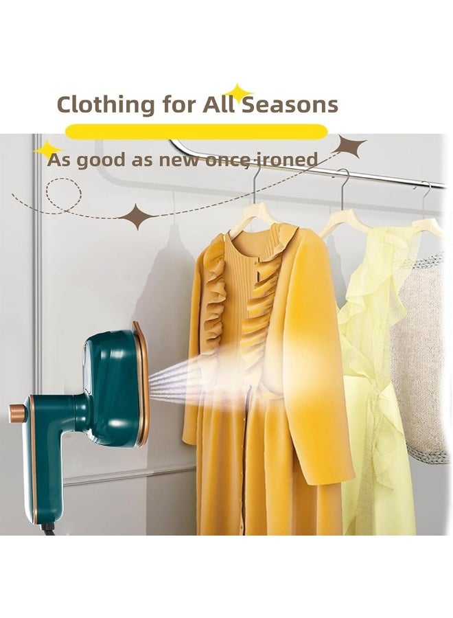 Portable Handheld Micro Steam Iron, Fast Heat Dry & Wet Ironing Machine, Travel Size - Image 2