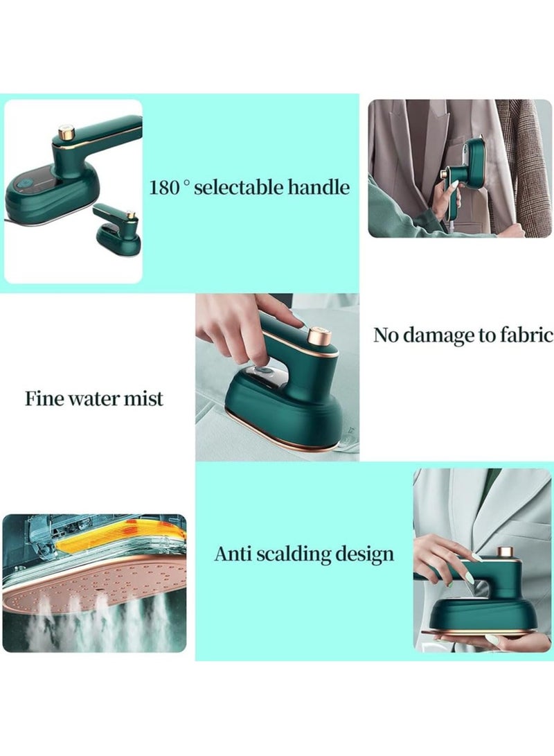 Portable Handheld Micro Steam Iron, Fast Heat Dry & Wet Ironing Machine, Travel Size - Image 5