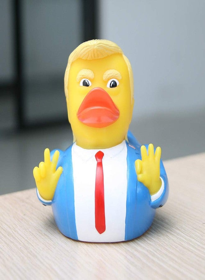 BSMTEBN Baby Bath Toys Trump Rubber Squeak Bath Duck Baby Bath Duckies - for Kids Gift Birthdays Baby Showers Bath Time - Image 2