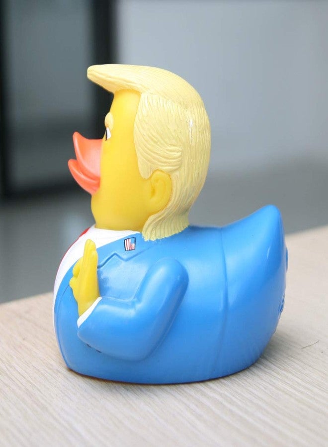 BSMTEBN Baby Bath Toys Trump Rubber Squeak Bath Duck Baby Bath Duckies - for Kids Gift Birthdays Baby Showers Bath Time - Image 3