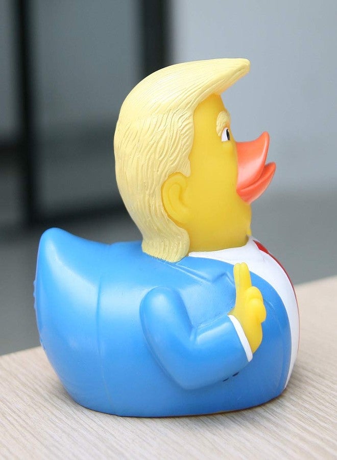 BSMTEBN Baby Bath Toys Trump Rubber Squeak Bath Duck Baby Bath Duckies - for Kids Gift Birthdays Baby Showers Bath Time - Image 4