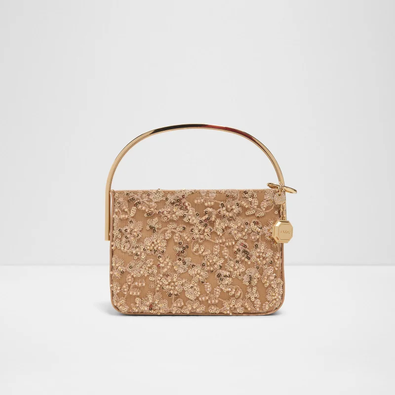 ALDO AMORETTA Sequined Handheld Bag