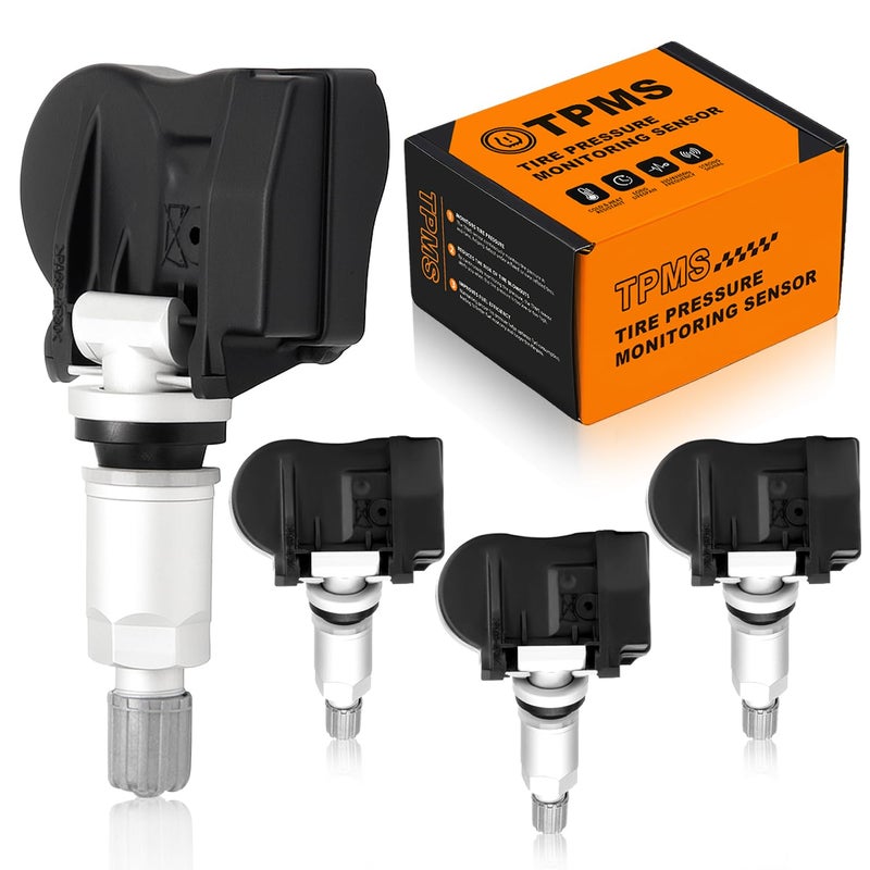 PLDDE 4pcs Tire Pressure Monitoring Sensors 433MHz TPMS System - Image 1