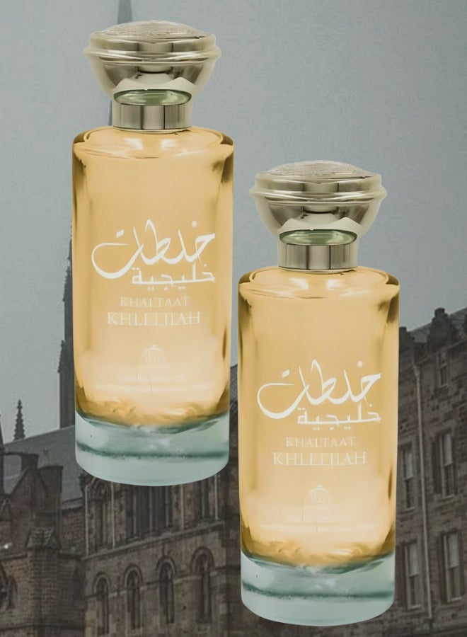 منار 2 قطع عطر خلطات خليجية للجنسين 100 مل - Image 1