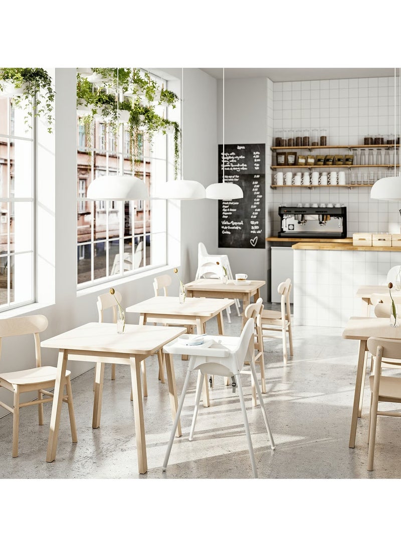 ANTILOP Highchair for Kids with Safety Belt - White - Image 5