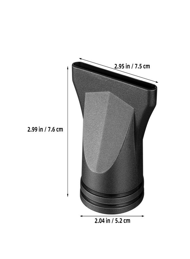 PACKOVE Hair Dryer Nozzle Replacement Universal Attachment Flat Plastic Concentrator Blow Dryer Attachment Hair Dryers Accessories for Outer Diameter 4.5 cm to 4.6 cm - Image 4