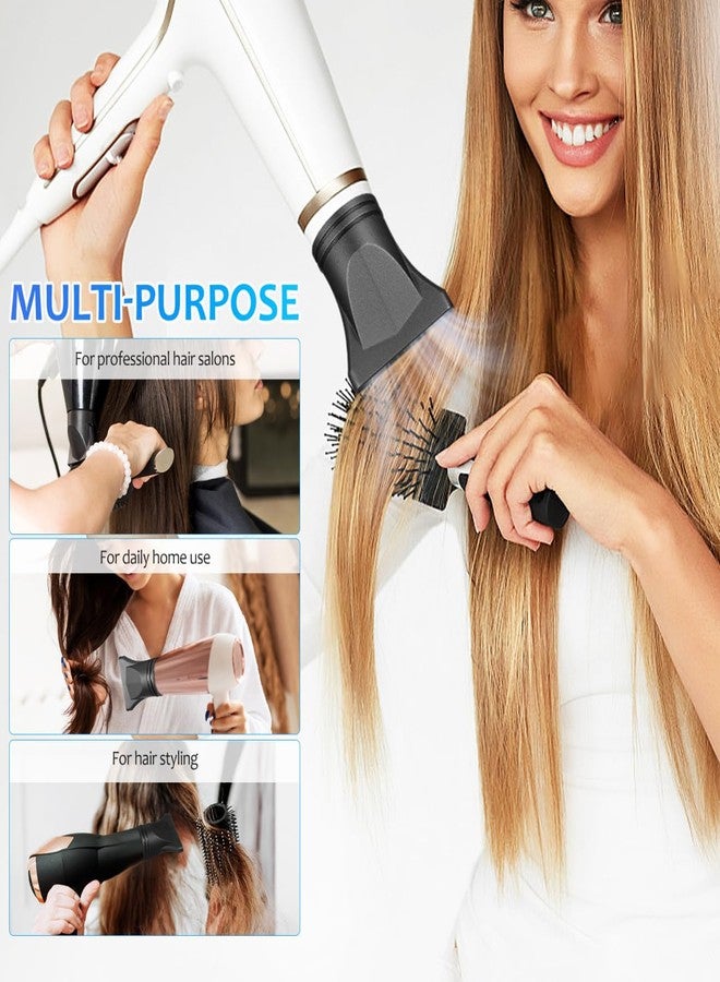 PACKOVE Hair Dryer Nozzle Replacement Universal Attachment Flat Plastic Concentrator Blow Dryer Attachment Hair Dryers Accessories for Outer Diameter 4.5 cm to 4.6 cm - Image 2