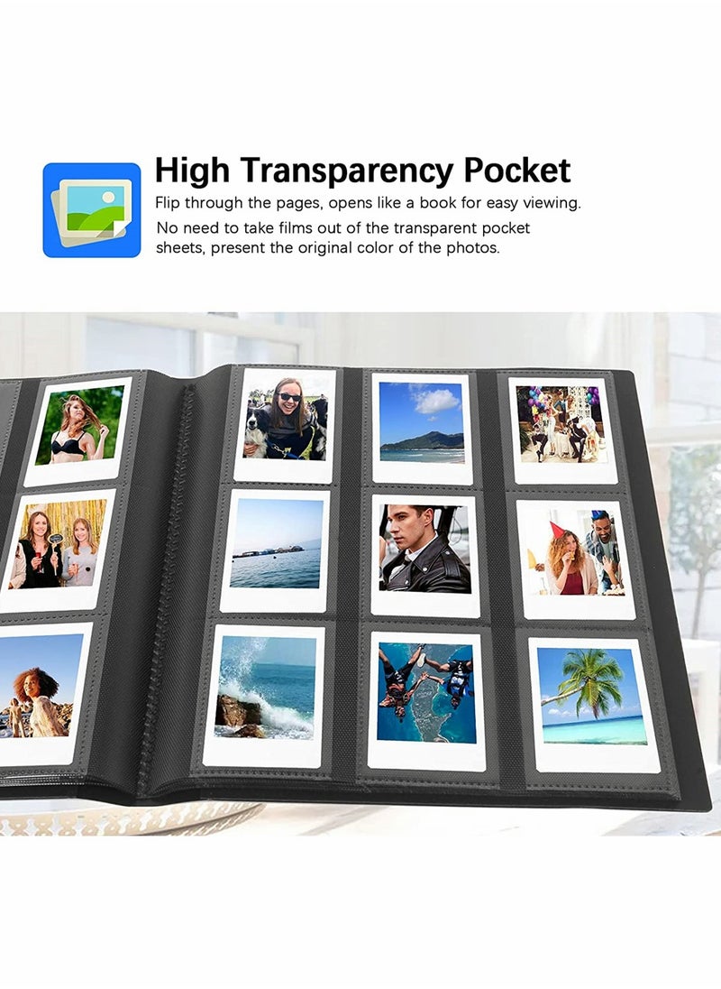 SYOSI - 432 Pockets Photo Album for Fujifilm Instax Mini Camera, for Polaroid Camera, for Fujifilm Instax Mini 11 90 70 9 8+ 8 LiPlay Instant Camera, for Polaroid Snap SnapTouch PIC-300 Z2300 Instant Camera - Image 1