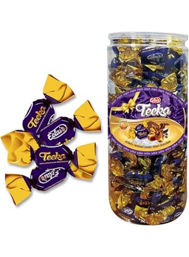 Teeka Eclairs Toffee Eclair Candy (Caramel)