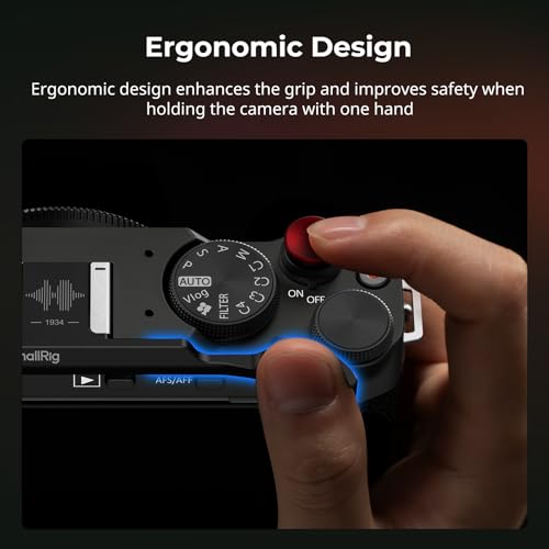 SmallRig Thumb Grip with Hot Shoe Cover for FUJIFILM X-M5 (Black) - 4878 - Image 4