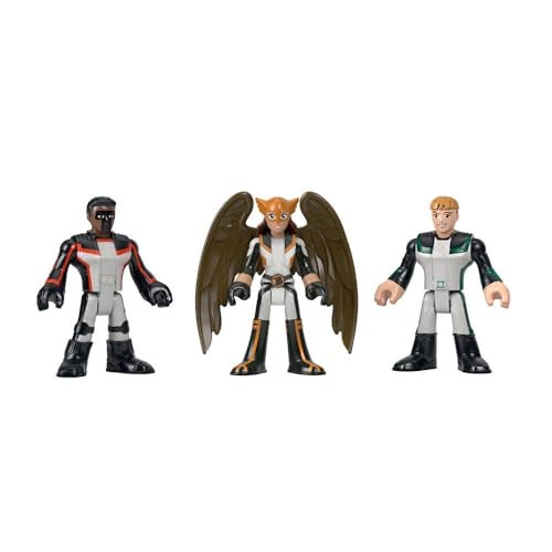 imaginext مجموعة شخصيات أكشن سوبرمان من فيشر-برايس إيمجينكت، 6 شخصيات، مجموعة قابلة للجمع بطول 3 بوصات مع كريبتو وكايجو - Image 4