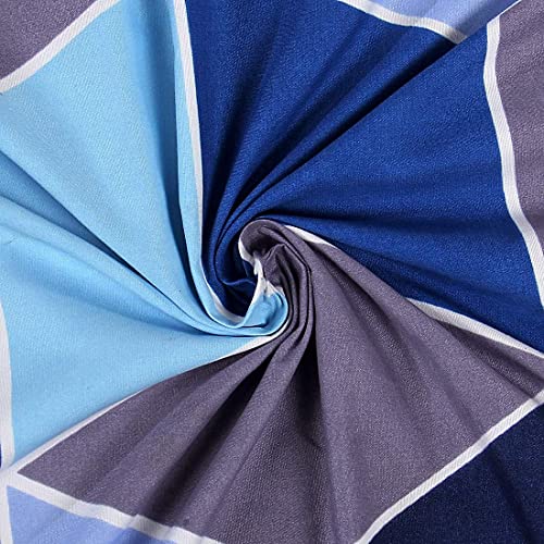 House Fox Handloom Zipper Cotton Pillow Covers/Cases/Protectors (NOT Pillow) Set of 2 Pair Or 4 Pcs,Size -18x28inch with Zip/Chain (Standard, Coffee Striped) - Image 5