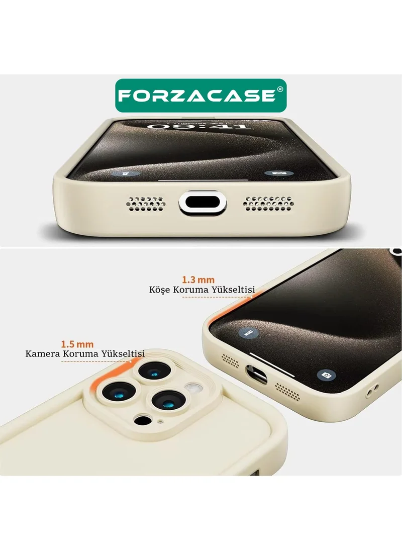 Forzacase iPhone 14 Compatible Flex Series Camera Protected Shockproof Silicone Case