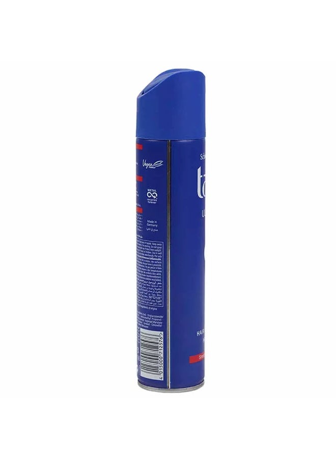 Schwarzkopf لاكر شعر شوارزكوف تافت ألترا، تثبيت 4 لشعر مقوى - 250 مل - Image 2