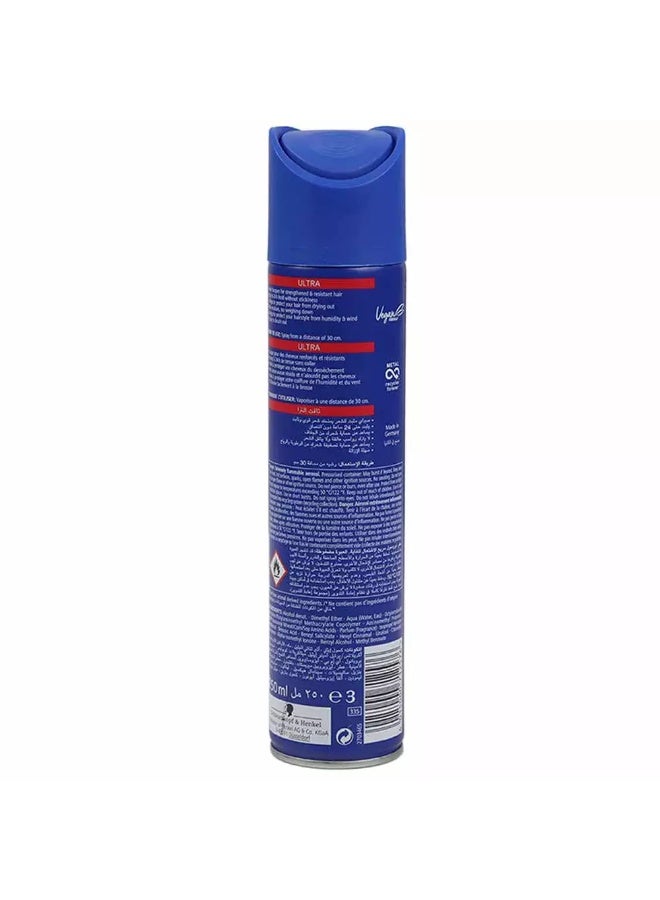 Schwarzkopf لاكر شعر شوارزكوف تافت ألترا، تثبيت 4 لشعر مقوى - 250 مل - Image 3