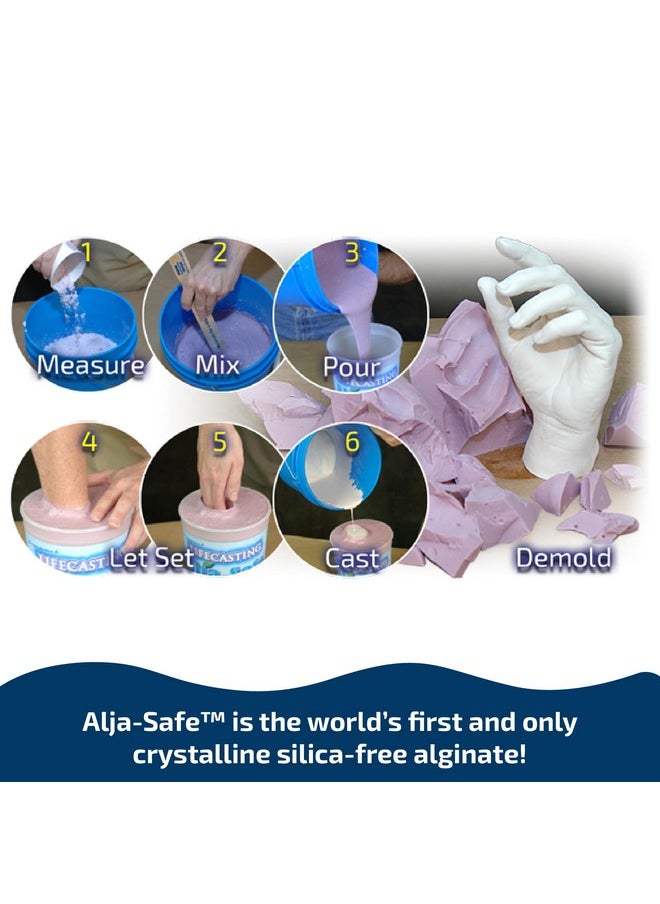 Smooth-On Alja Safe™ Lifecasting Alginate Molding Powder 3 Lb Box  - Image 2