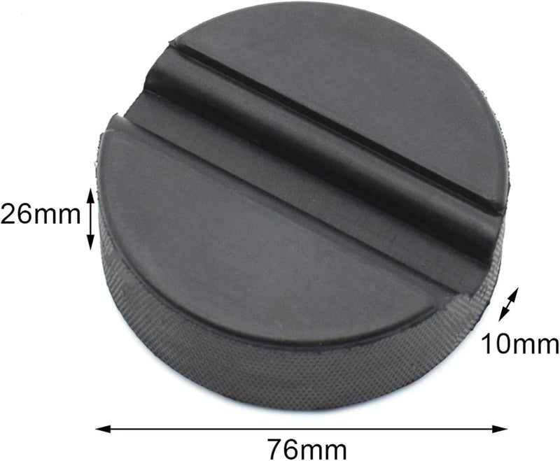 QASULER 4Pcs Rubber Jack Pad Set - Image 2