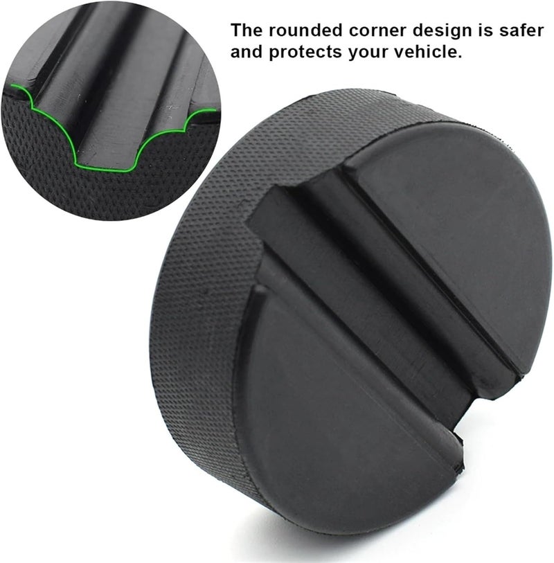 QASULER 4Pcs Rubber Jack Pad Set - Image 4