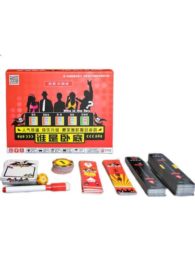 Murcia, Who Is The Undercover Tabletop Game Deluxe Edition, Happy Camp Cards, Adult Multiplayer Party, Tabletop Team Building Game Props - Image 1
