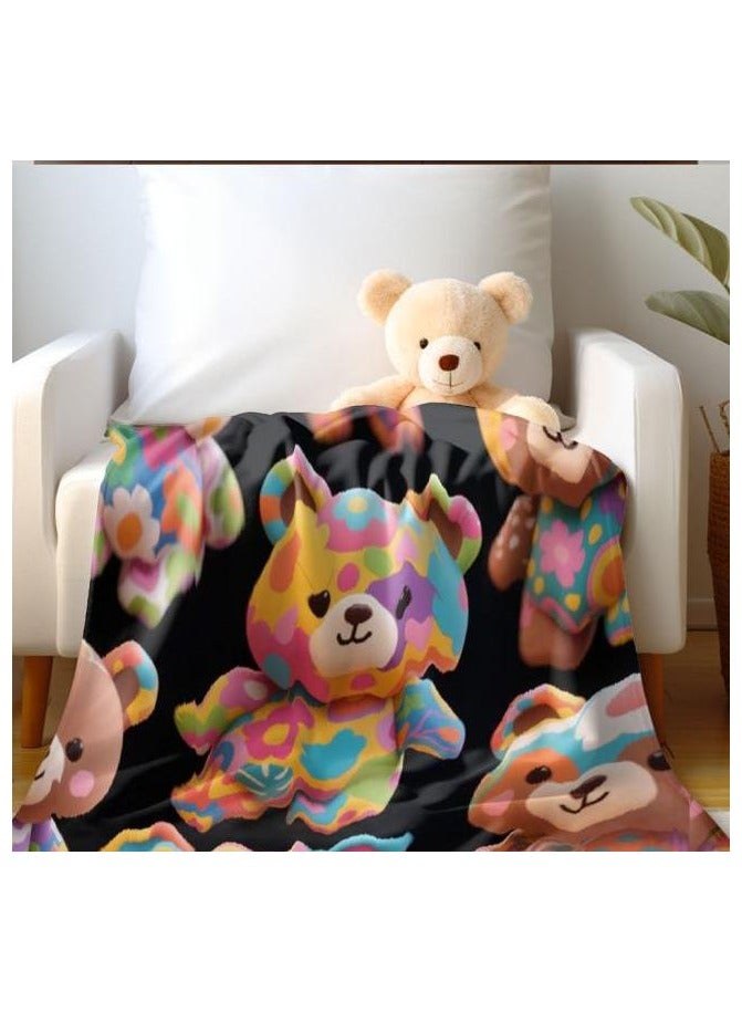 general Flannel thin blanket (warm and comfortable, suitable for sleep, gaming, dust removal and sandproof) 150cm*200cm - 435 - Image 3