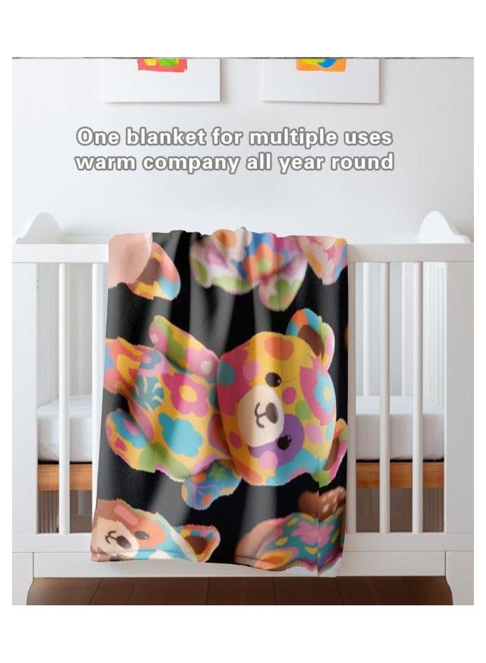 general Flannel thin blanket (warm and comfortable, suitable for sleep, gaming, dust removal and sandproof) 150cm*200cm - 435 - Image 4