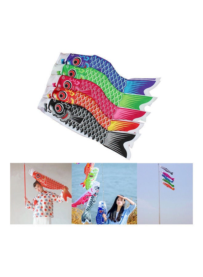 NIBEMINENT Japanese Style Carp Streamer Windsock Fish Flag - Image 2