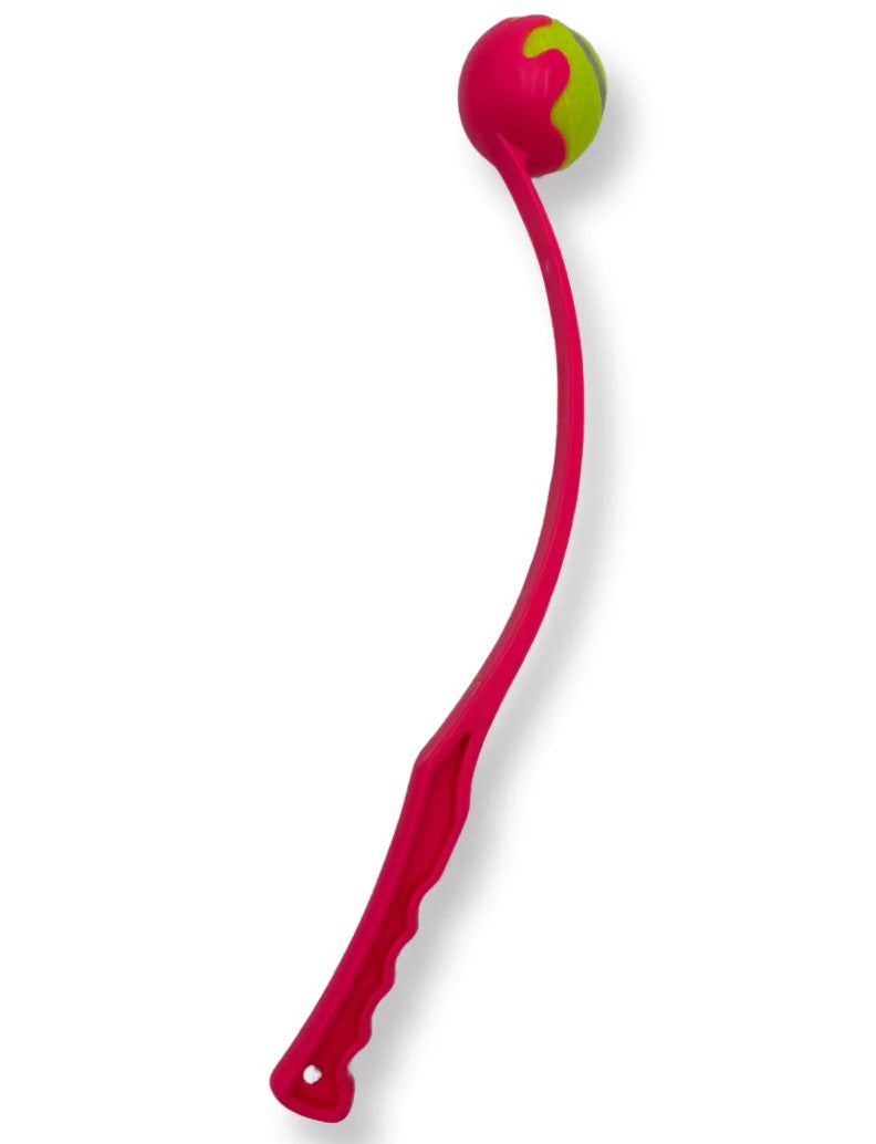 Ball Launcher Fetch For Dogs - Red - Image 1
