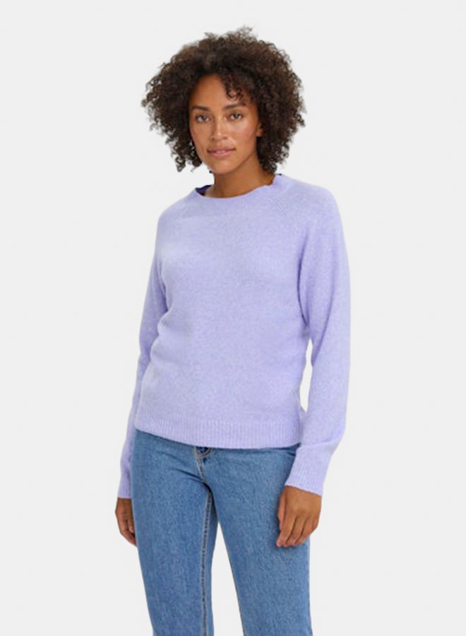 VERO MODA VERO MODA Womens Doffy Longsleeve O-Neck Blouse  - Image 3