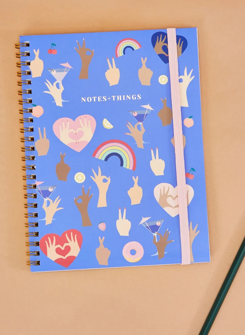 Typo A5 Hands Up Notebook
