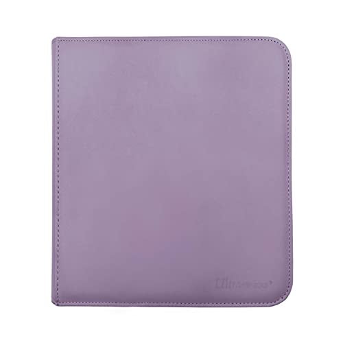 Ultra Pro E-15742 Ultra Pro-12 Pocket Zippered Pro Binder-Purple - Image 1