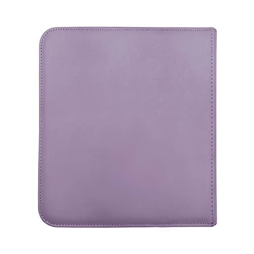 Ultra Pro E-15742 Ultra Pro-12 Pocket Zippered Pro Binder-Purple - Image 5