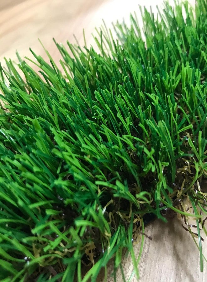 KuGuo Artificial Grass Decoration Strip Indoor/Outdoor DIY Fake Grass 4" Width (Early Summer Grass, Length 5ft) - Image 5
