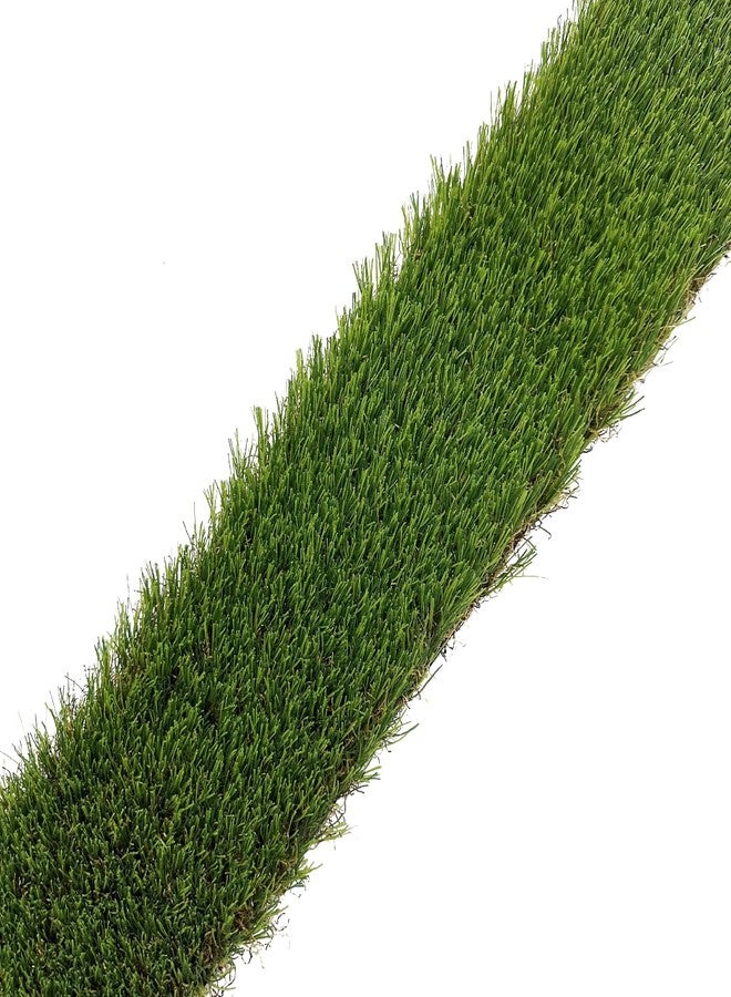 KuGuo Artificial Grass Decoration Strip Indoor/Outdoor DIY Fake Grass 4" Width (Early Summer Grass, Length 5ft) - Image 1