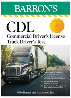 Cdl Commercial Drivers License Truck Drivers Test Fifth Edition Comprehensi by Mike Byrnes And Associates Paperback 